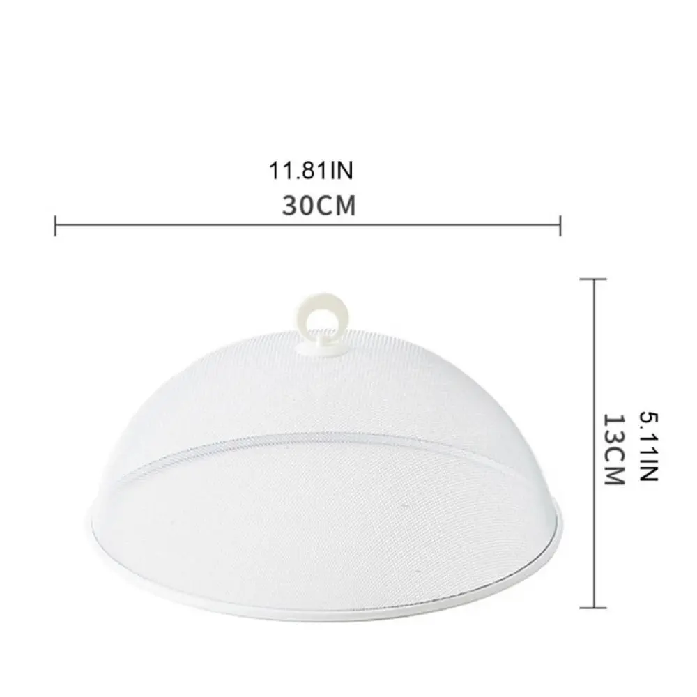Food Cover Summer Insect-proof Food Cover Simple Dustproof Dessert Lid Round Kitchen Accessories Food Grade Anti Mosquito Tool