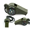 ABS Emergency Survival Whistle with Thermometer and Compass, 3 in 1, High Decibel, Portable, Outdoor 1