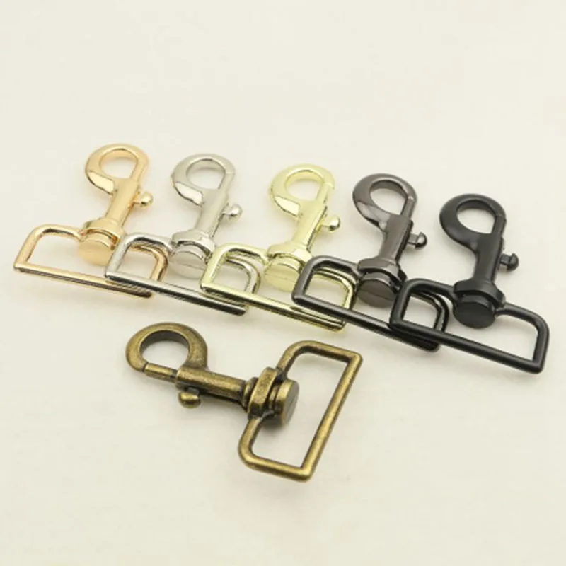 1pcs Metal Lobster Trigger Swivel Eye Snap Hook Leather Craft Bag Strap