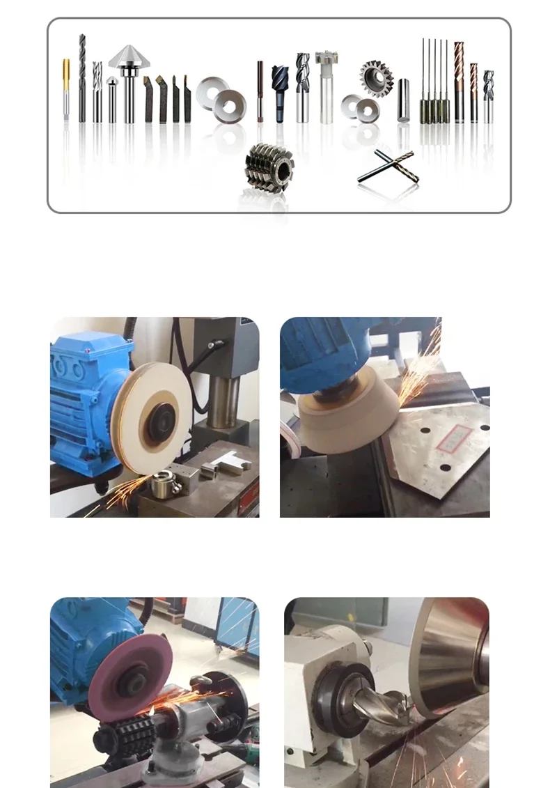 600 Universal Grinding Machine 220V Small Surface Grinder Milling Cutter End Mill Sharpening Machine Face Milling Cutter 2
