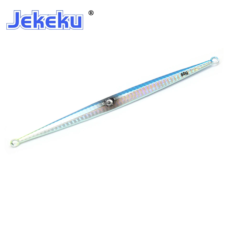 JEKEKU NEW1pc Metal Fishing Lure muslimit Hard Lure Fishing Metal Jig SaltWater Sea Fishing Wobbler Lure