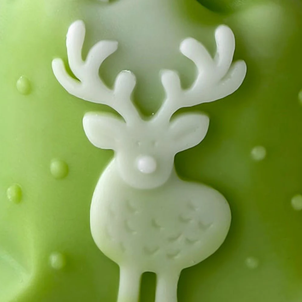 Silicone Christmas Molds for DIY Candle Making and Resin Crafts