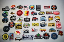  Roof Decoration Sticker For Toyota FJ Cruiser Car Theme Sticker Cotton Roof Velcro Interior Decoration Accessories 2007~2020 