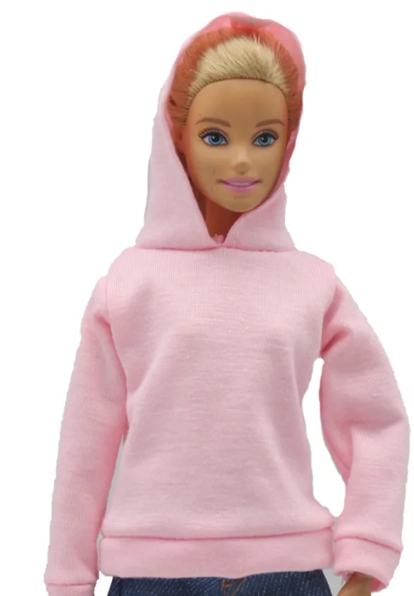 Stylish Hooded Sweater and Denim Shorts Set