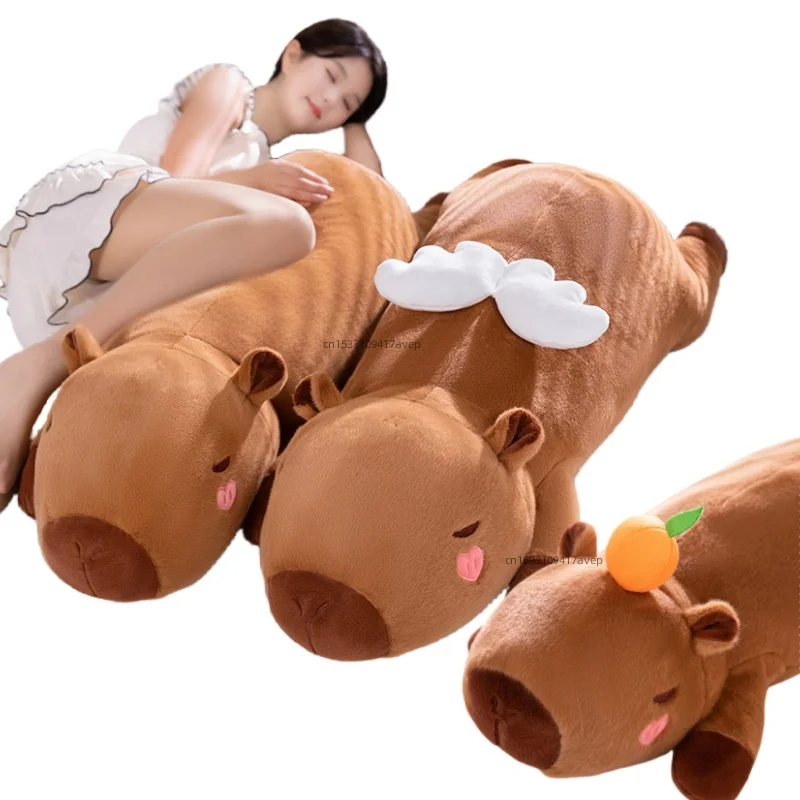 巨大なサイズのビッグカピバラぬいぐるみぬいぐるみ天使の羽