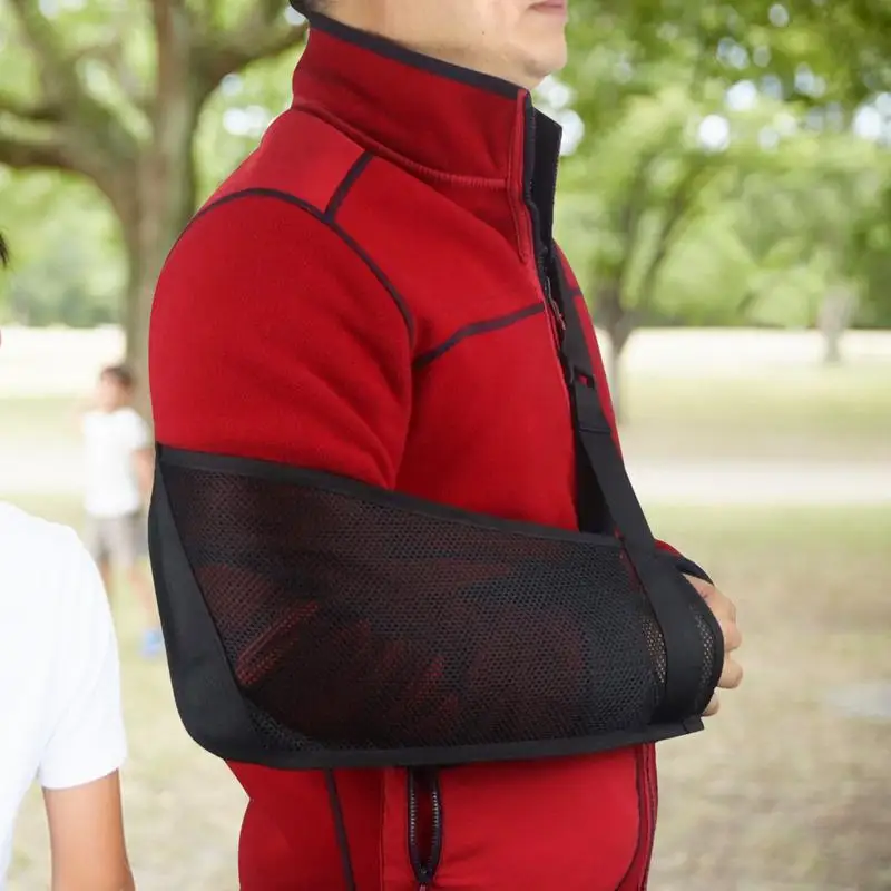 Arm Sling Shoulder Immobilizer Arm Support Brace Cuff Sling Splint For Men And