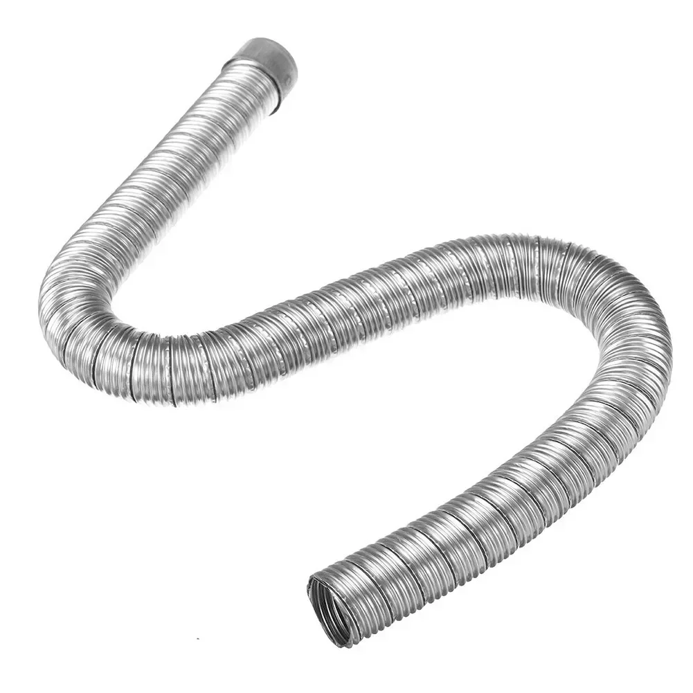 60cm 22mm Stainless Steel Air Diesel Heater Duct Exhaust Pipe Car Intake Pipe Extension Tube Cap For Eberspacher Webasto Parts