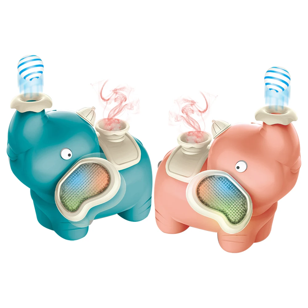 

Elephant Blowing Ball Toys Elephant Sprayer Humidifier with Music Novelty Levitation Ball Toys Suitable for Early Education Toys