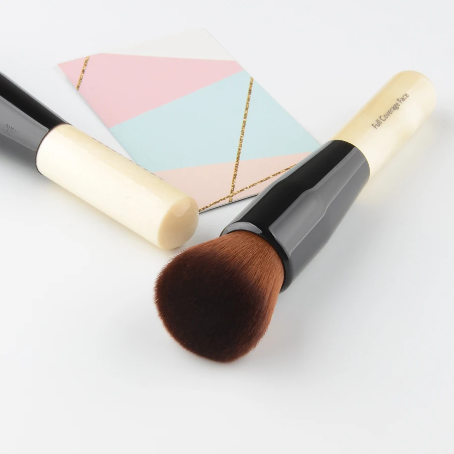 Fond de teint magique pour couverture complète du visage, brosse de maquillage en poudre, Contour cosmétique, outil de beauté B, 1 pièce