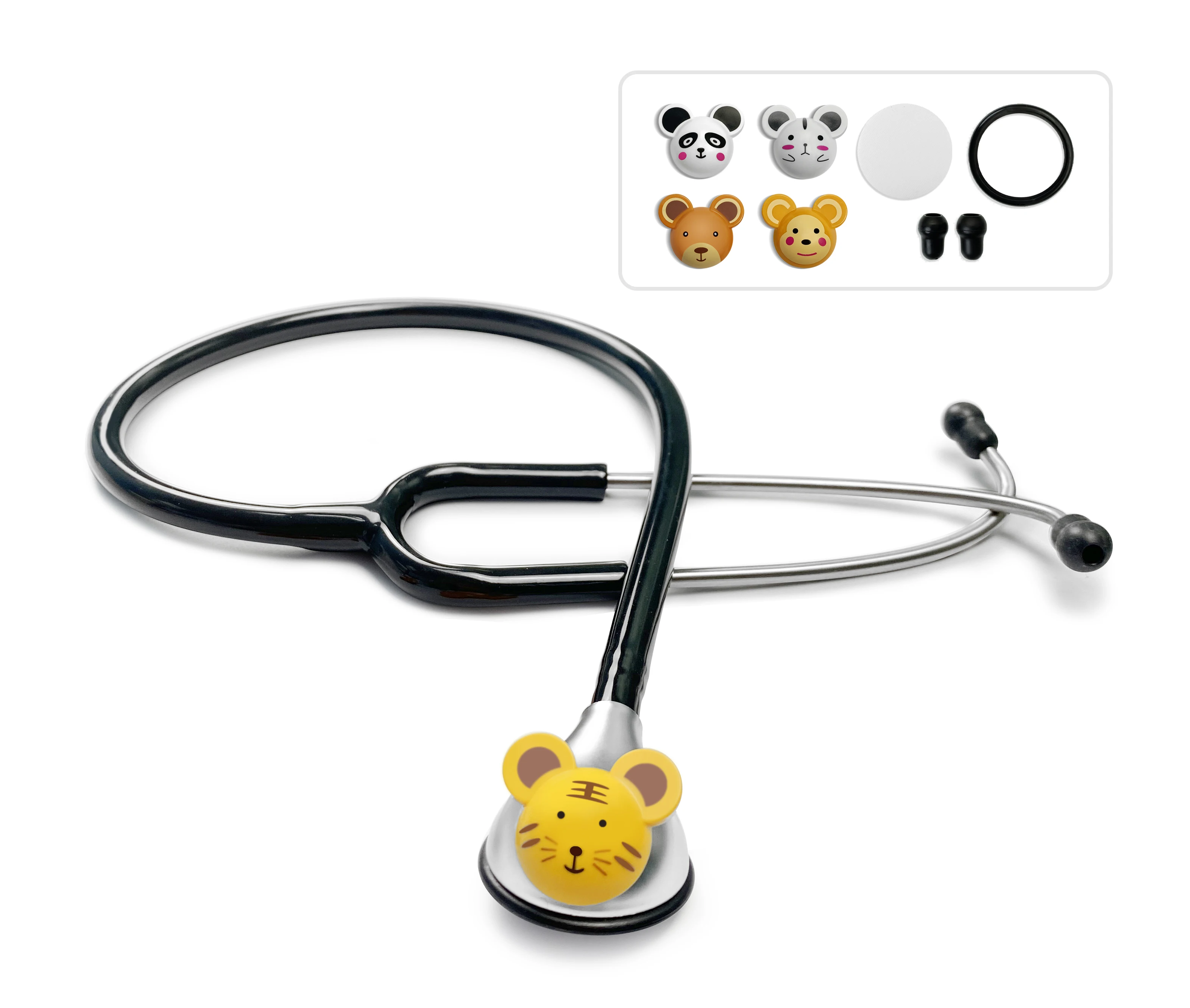 Medical Stethoscope Single Sided Head Pediatric Cardiology For Kids and Young Children