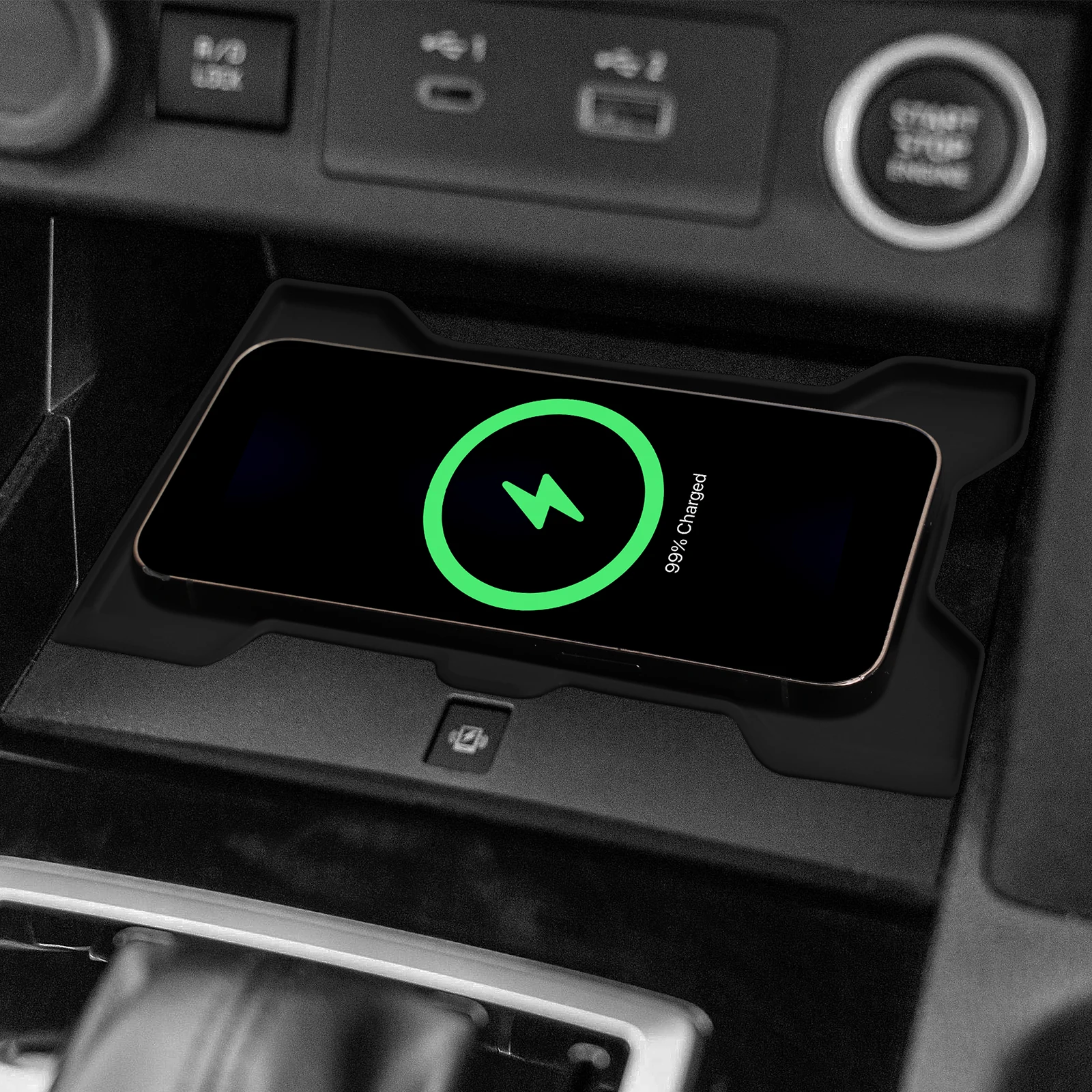 for Mitsubishi Triton Wireless Charging Pad Non-slip Charger Mat Protective Pad Only Fit With Wireless Charging Model wireless charging pad