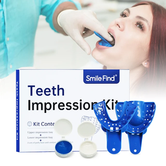 Dental Clinical Impression Putty Material Crown Silicone Rubber Teeth Mold  Kit Catalyst Base For Denture Veneers Dentistry Lab - AliExpress