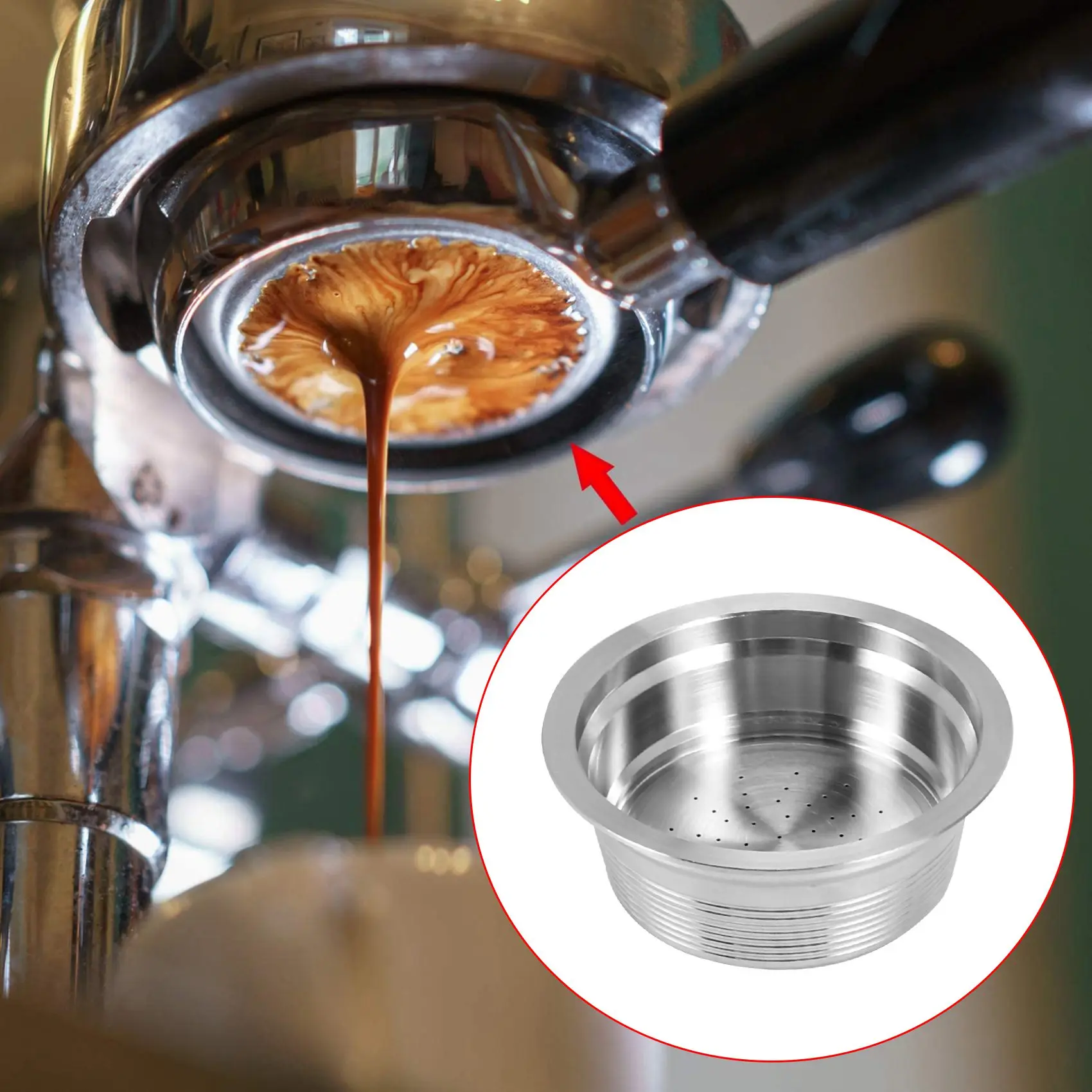 Filtri Per Caffè Set Di Filtri Per Portabicchieri Per Capsule Di Caffè Riutilizzabili In Acciaio Inossidabile Per Lavazza A Modo Mio Jolie