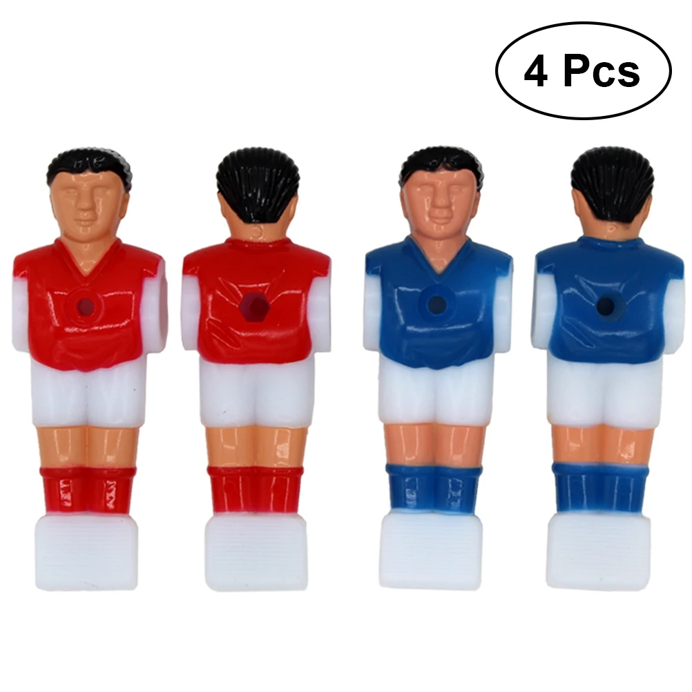 4Pcs Table Football Machine Rod Soccer Foosball Table Football Man Soccer Player Replacement Parts For 1.4M Table Football 4pcs practical football referee gear football number chain clip numbered wrist