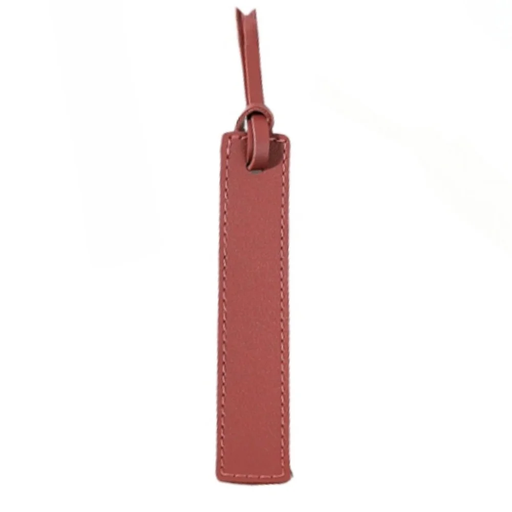 Vintage Bookmarks Leather Tag Read Marks Reader Pager Bookmark Holder Office Stationery Supply Teacher Gift