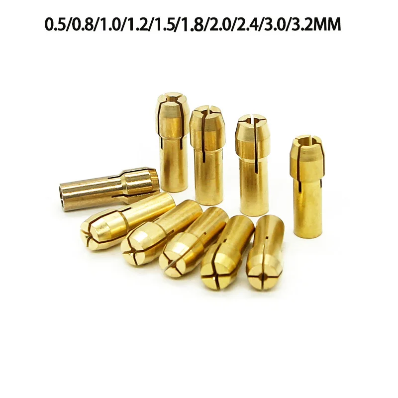 Mandrino Universale M8/M7 Mini Mandrino Adattatore Dimensioni Di Serraggio 0,3-3,2 Mm Regolabile Per Smerigliatrice Dremel Utensili Rotanti Accessori - Foto 11