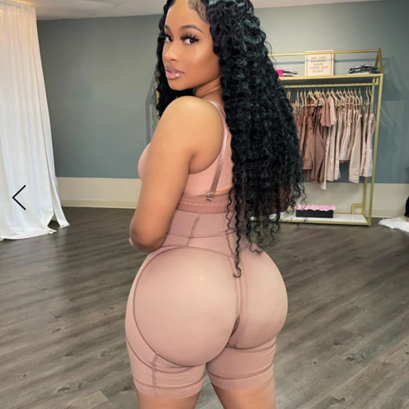 Women High Waist Butt Lifter Body Shaper Tummy Control Waist Trainer Butt Pads Seamless Hip Enhancer High Compression Hook-eyes