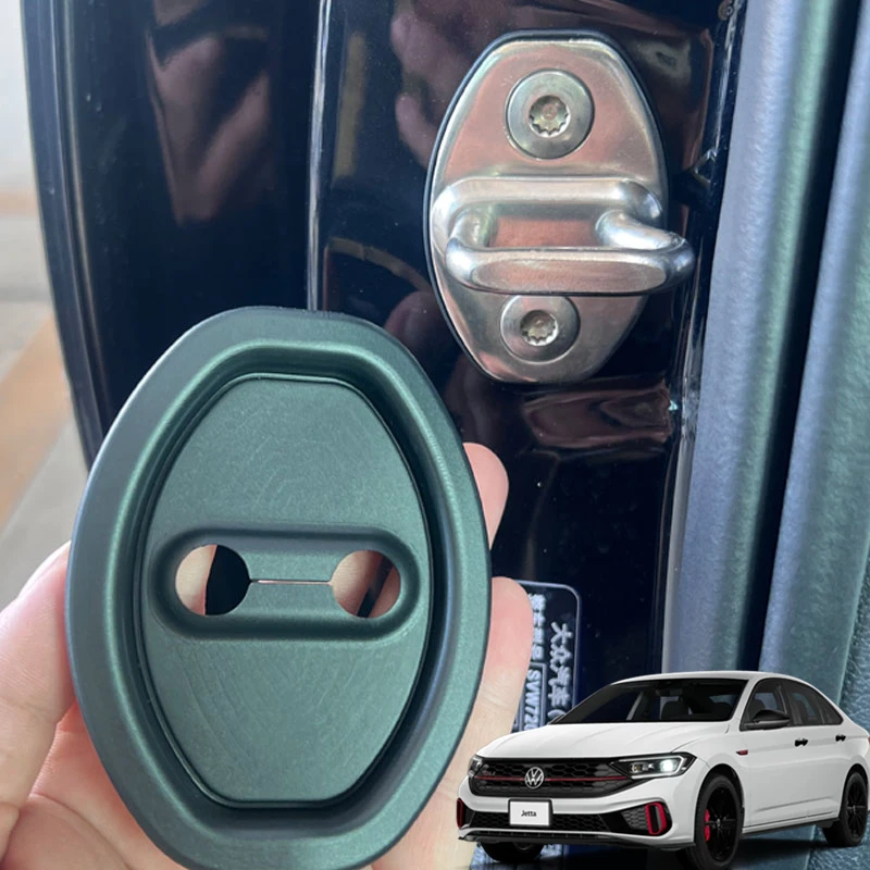 

4 шт., силиконовая защитная накладка на дверной замок для VW Jetta GLI 2012