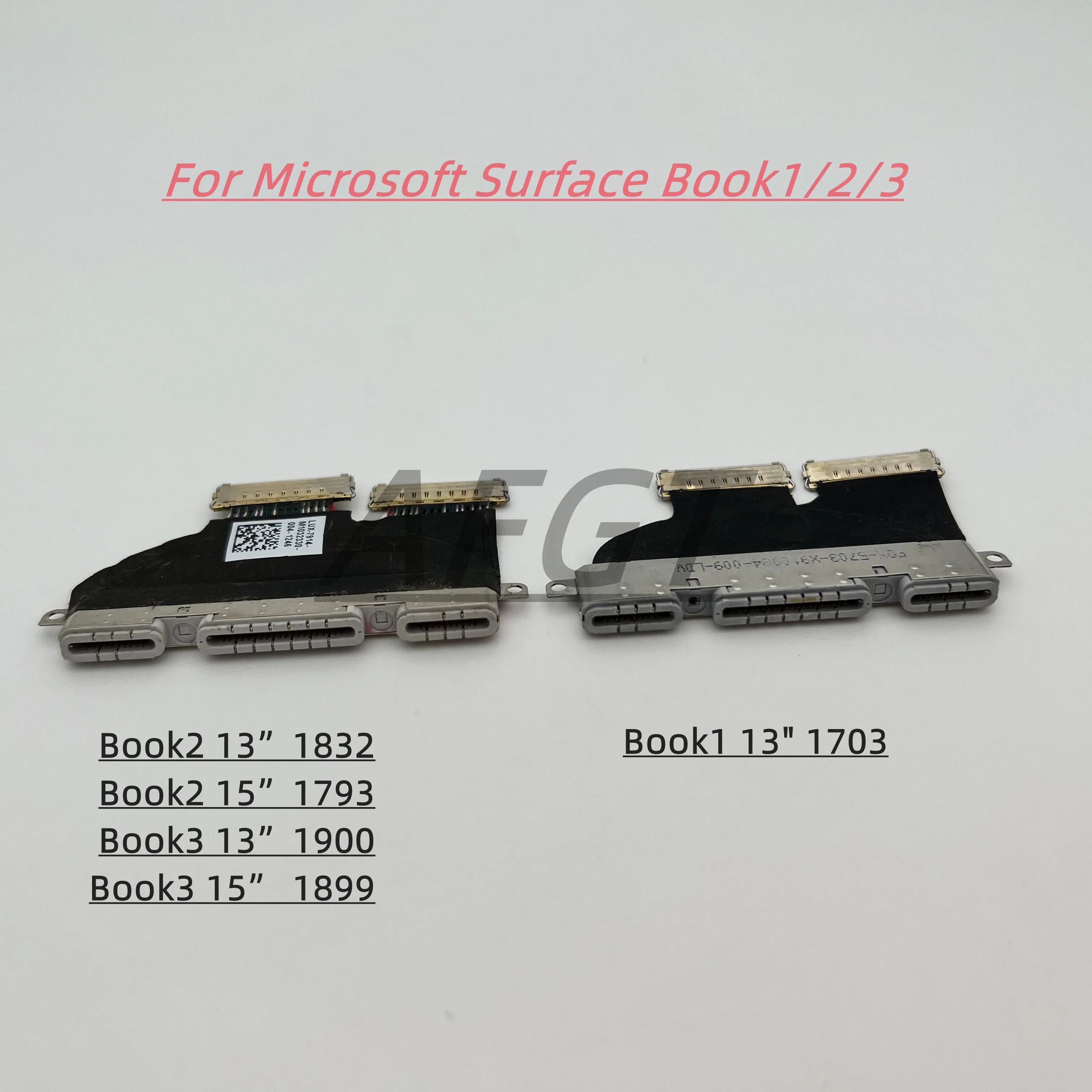 Original For Microsoft Surface Book1 1703 Book2 1832 1793 Book3 1900 1899 Screen Tablet DC Power Socket Charging Port Connector