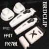 New Professional BRDCLIP FA1C FA1T FK701 White DLC FADE Blade Hair Clipper Shaver Electric Trimmer with Charging Base for Men 1