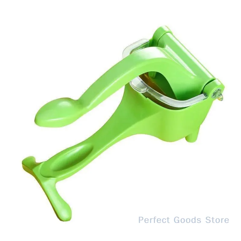 1pc 녹색 다기능 Juicer 휴대용 비 전기 레몬 압착기 과일 야채 소형 Juicer 수동 Juicer