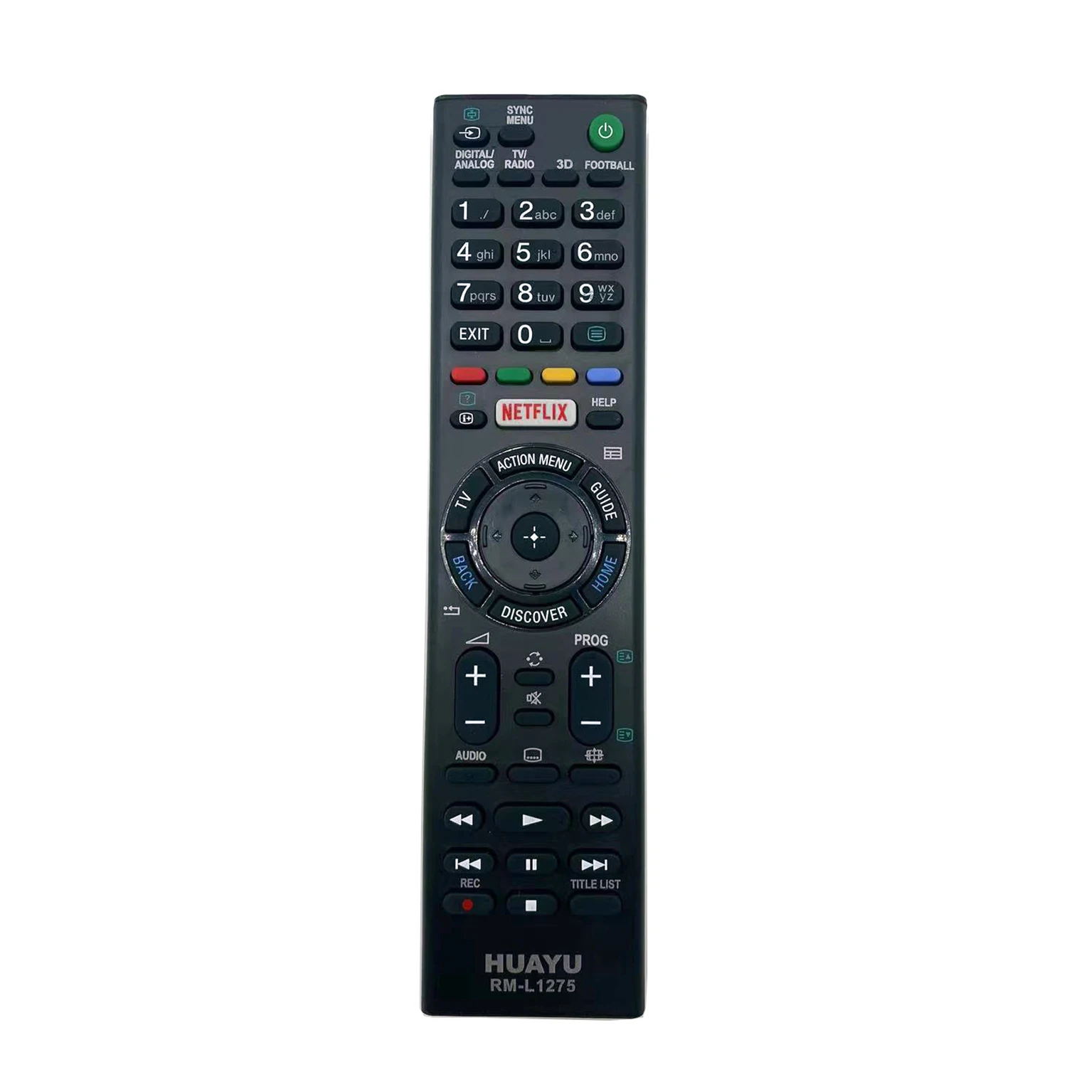 Tianxunh New Replacement Remote Control For LCD LED TV, Sony Bravia RMT- TX100D, Suitable For Sony Smart TV, RMT-TX101J RMT-TX102U RMT-TX102D - No Setup Required