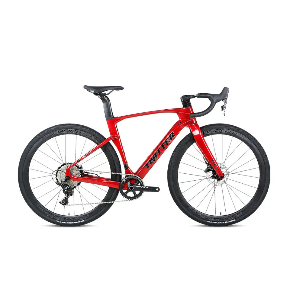 2025年激安 Bike Gravel TWITTER V3 hamulec thru-axle 142mm prędkość RS24 自転車本体
