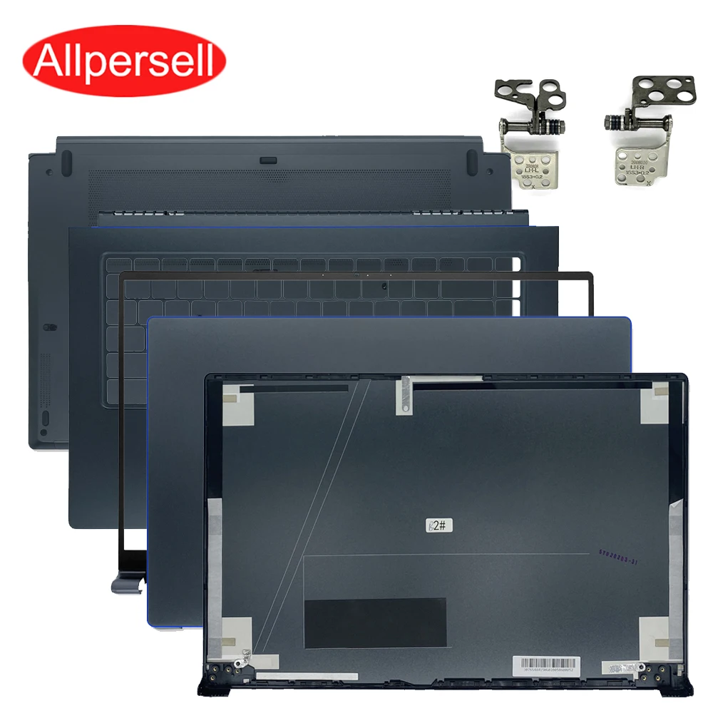 Escudo Traseiro da Tela para Msi Prestige 15 Ms16s3 16s6 P15 Cobertura Superior Quadro Moldura Palmrest Inferior Concha Superior Inferior da Dobradiça da Capa