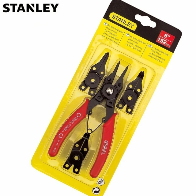 Snap Ring Pliers with Combination Internal External Switch