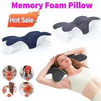 Memory Foam Pillow Ergonomic Sleep Cervical Vertebra Pillow Comfortable Side Sleeping Butterfly Pillow Lumbar Orthopedic Pillow 1