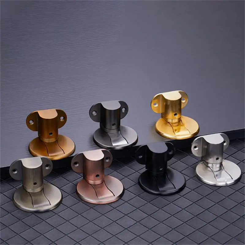 30PCS Anti-collision Invisible Strong Magnetic Zinc alloy Door Stopper Door Holders Catch Floor Mounted Nail-free Door Stop