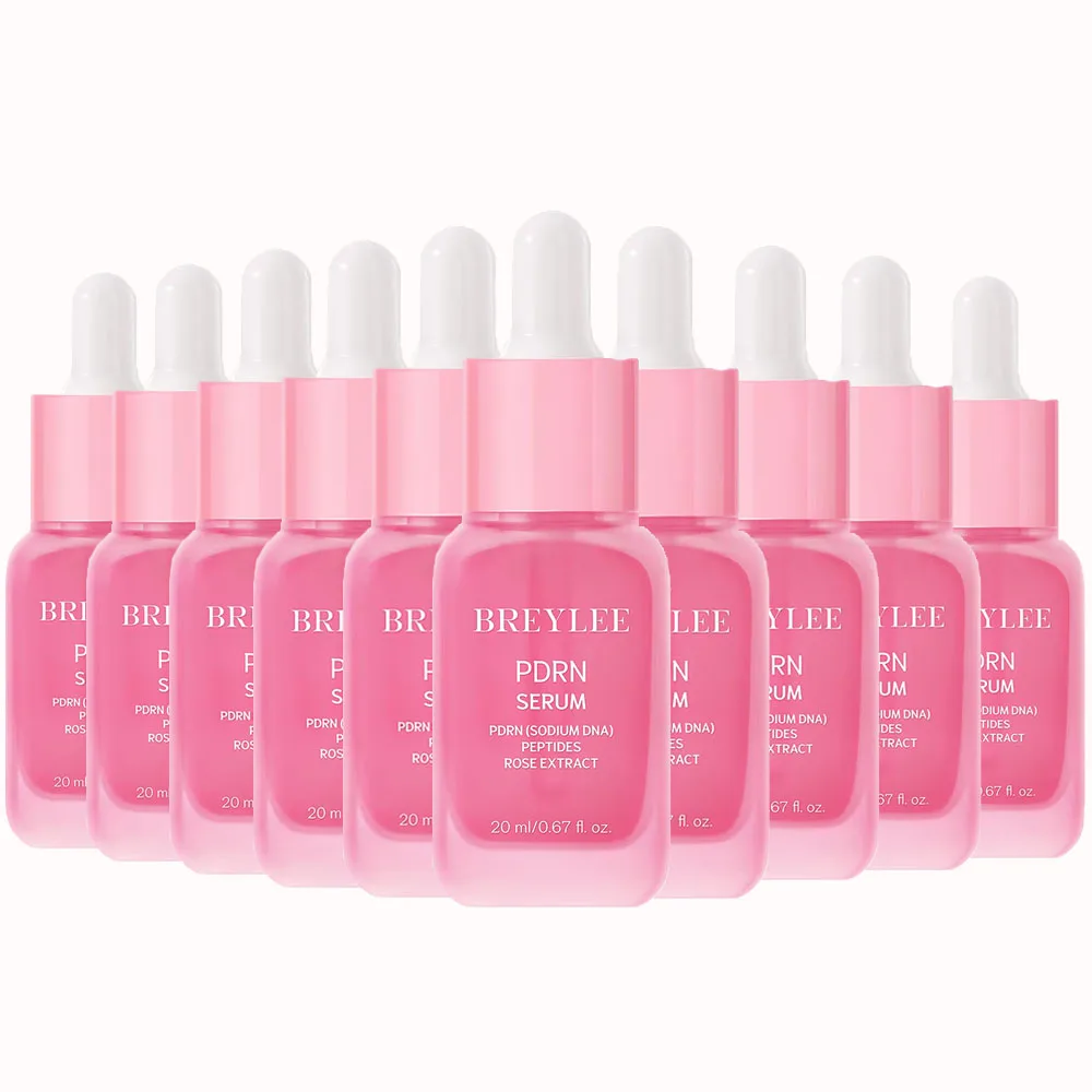 BREYLEE Rose Facial Serum Moisturising and Antioxidant Brightening Skin Tone 20ML 10PCS
