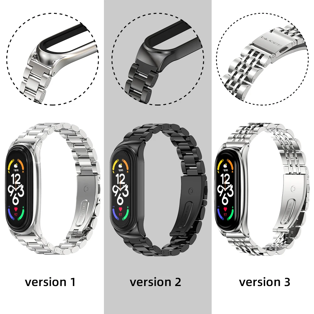 Bracelet Meliya En Silicone Pour Xiaomi Mi Band 10/9/8 - Lot De 2 - Confortable Et Élégant