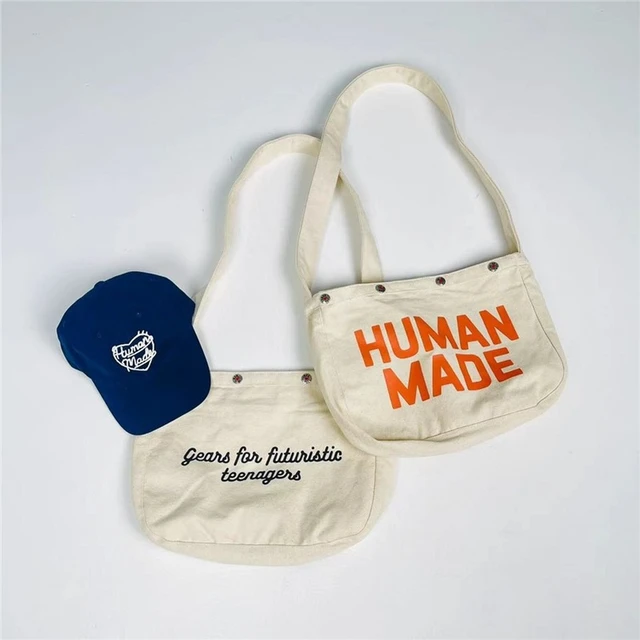 Human made COTTON CANVAS BACKPACK