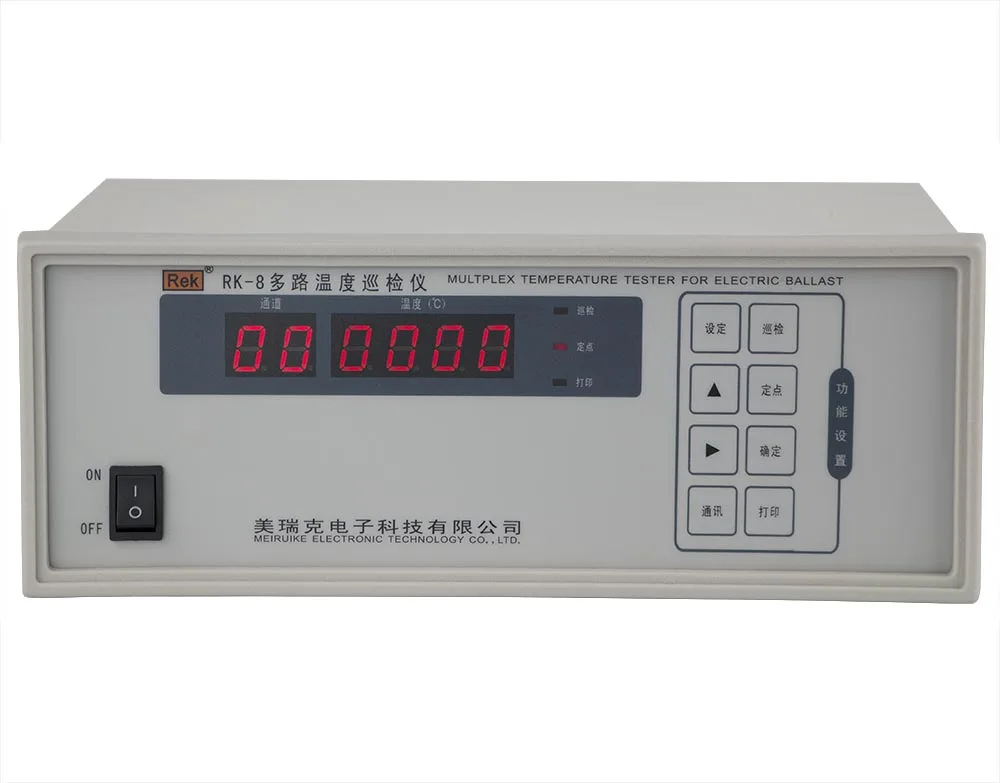 

8 Channels -50-300 Test Accuracy 0.5 Multi-Channel Temperature Inspection Instrument Multi Temperature Tester