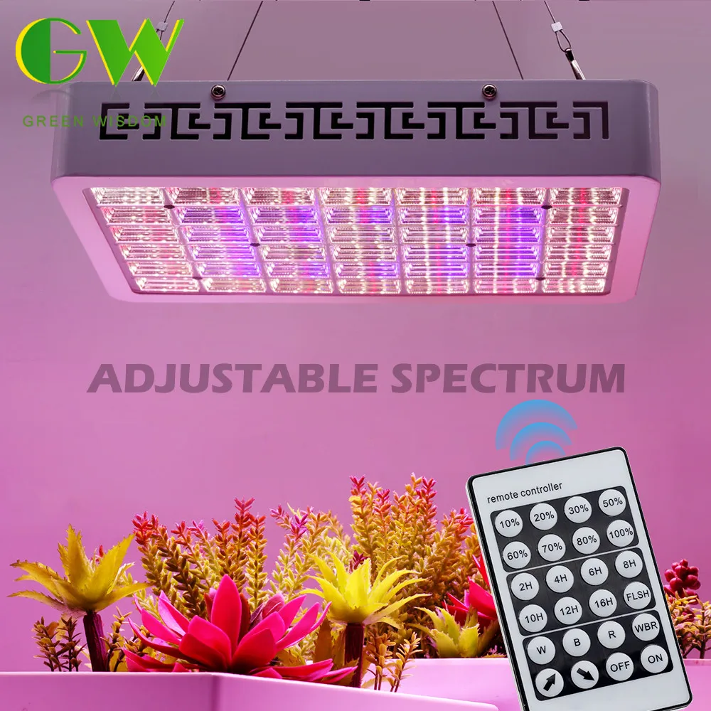 Controllo Intelligente Dimmable Led Grow Light 1000W Regolabile Full Spectrum Phytolamp Per Piante Veg Grow Tent Smd3030 Con Timer