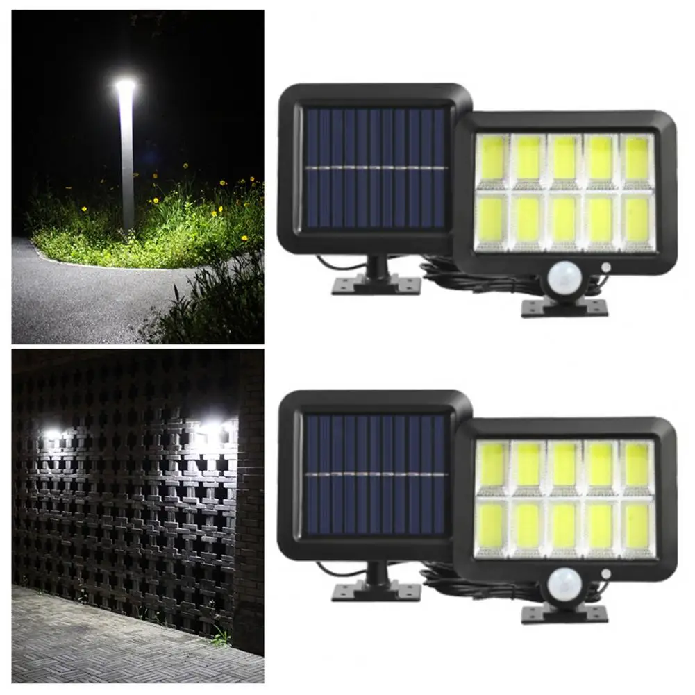 

Useful Wide Sensing Angle Weather-Resistant Intelligent Human Body Induction Solar Wall Lamp Garden Supplies