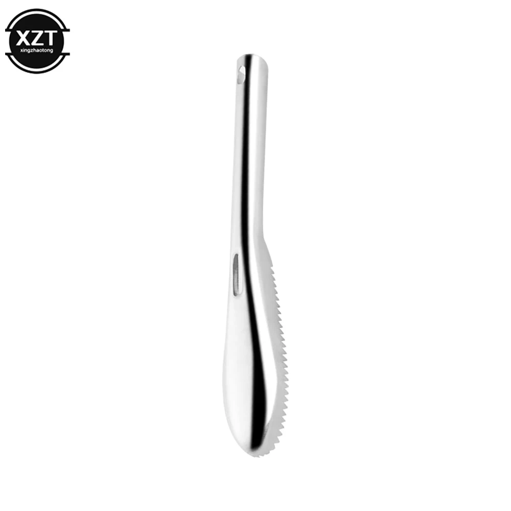 Kit 4 Pezzi Per Pulizia Pesce - Squamatore In Acciaio Inox, Raschietto E Apribottiglie, Per Cucina Professionale E Domestica - Foto 2
