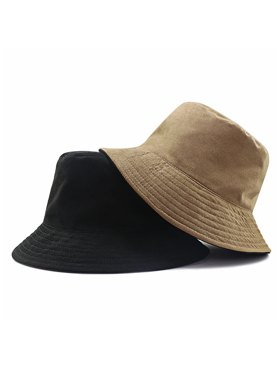 Winter Big Size Emmer Hoeden Plus Size Man Hoed Grote Hoofd Outdoor Panama  Caps Suede Visser Hoeden 56 58cm 58 60Cm 60 63Cm|Men's Fedoras| - AliExpress