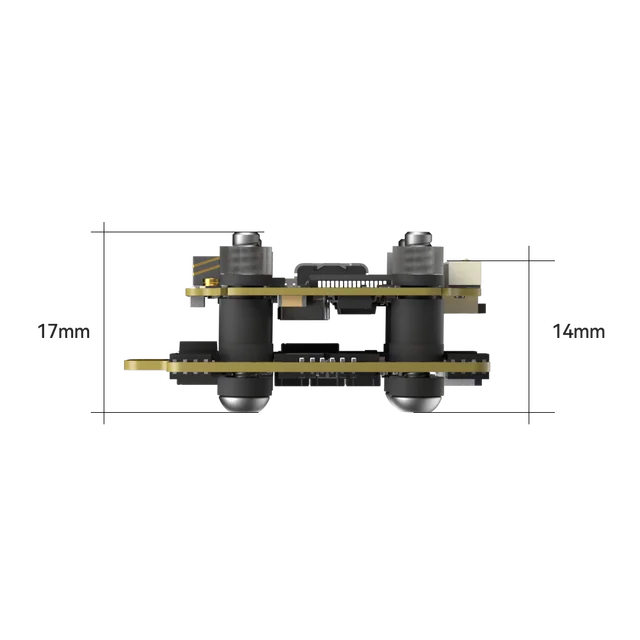 iFlight Borg 5S RX Stack with Borg 5S RX FC Flight Controller / Borg 60RS ESC for FPV Racing Parts 3