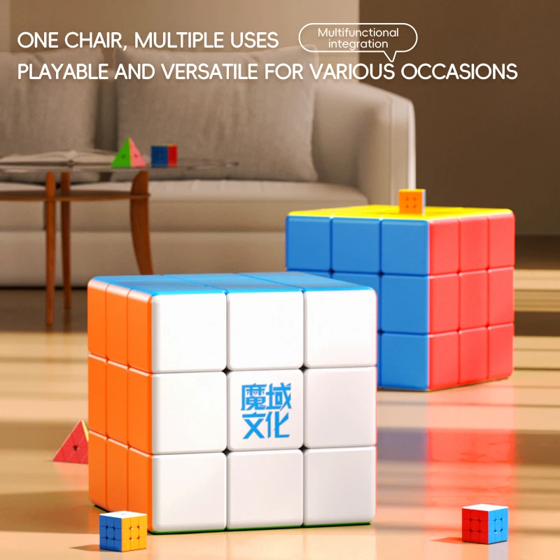 Moyu 40cm Big Magic cube Cubing 3x3x3 Magic Stickerless 3 Layers Speed Magic Cube Professional Puzzle Toys 3