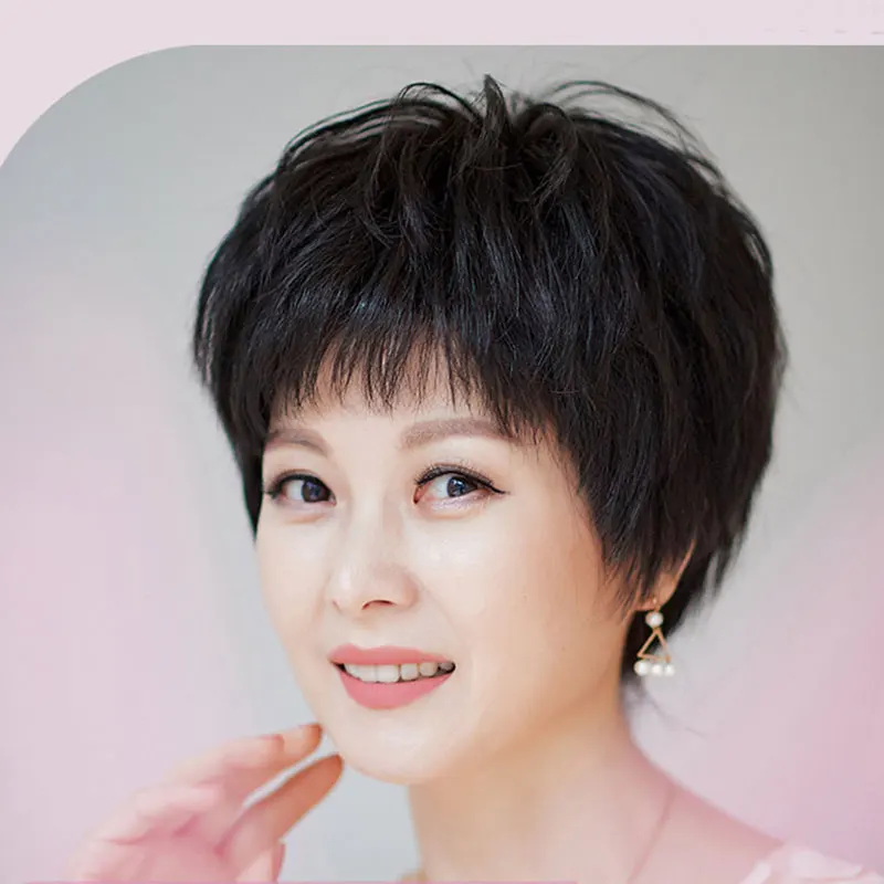 Human Hair Wigs Soft Silk Base Full Lace Wigs Brazilian Remy Hair Light Skin Scalp Human Hair Wigs For Women Short Bob Straight Wavy