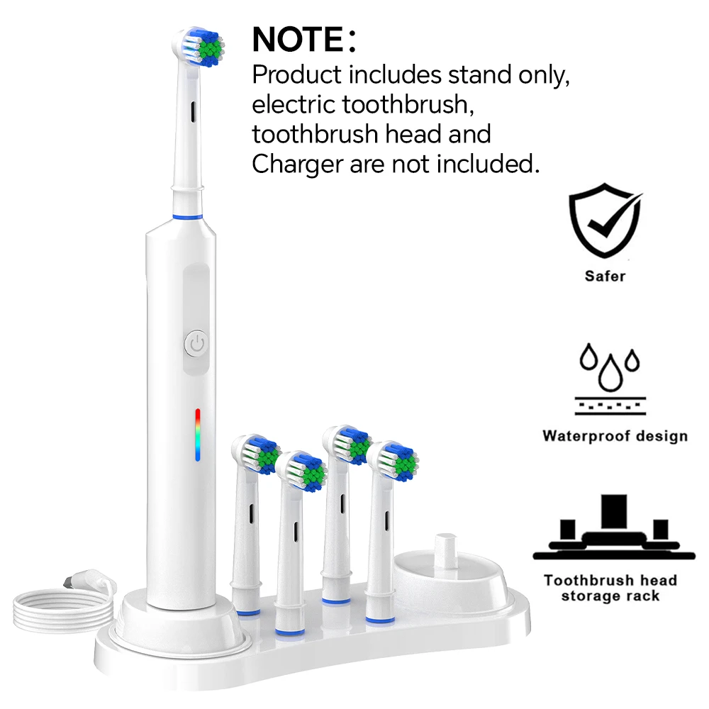 Compatible with Oral B Electric Toothbrush Holder, Toothbrush Heads Stand Base for OralB Pro and D Series Electric Toothbrushes
