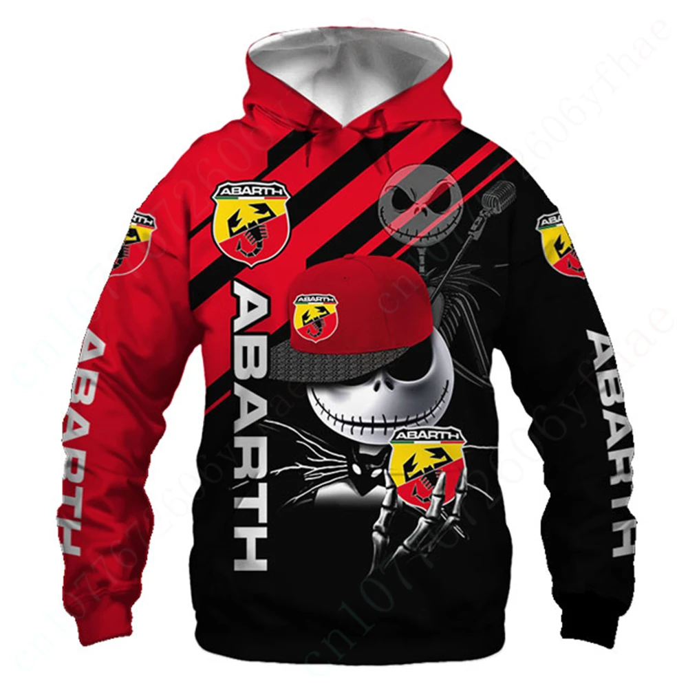 

Abarth Essentials Pullover Casual Hoodies For Men Women Anime Zip Hoodies Top Unisex Clothing Harajuku 3D Printing Sweatshirt