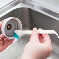 Brosse de nettoyage étroite à long manche, portable, pour biberon, outil de cuisine domestique, petite brosse, 2 pièces/ensemble 2