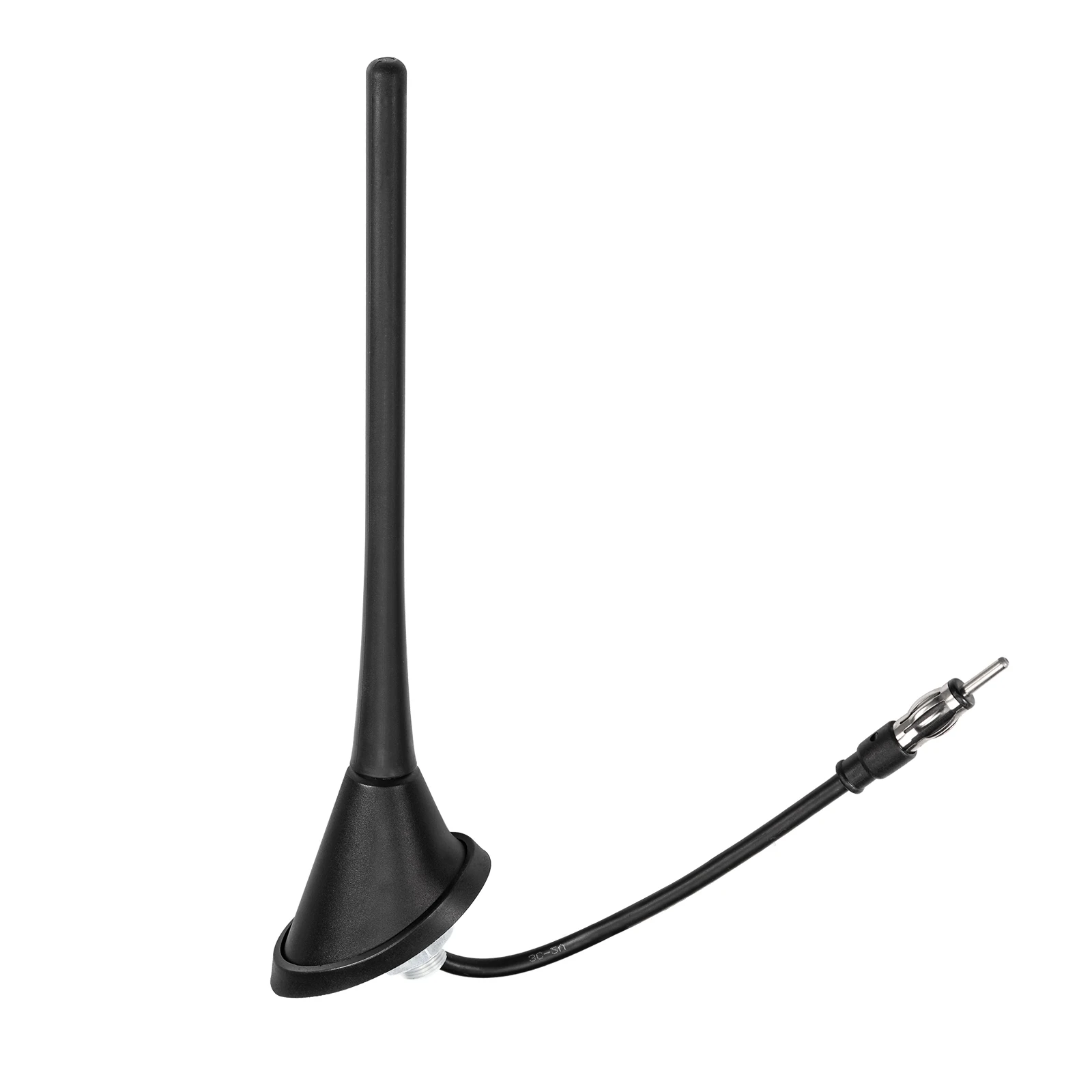 Universal Car Radio Antenna with Mount Base for Vehicle Stereo