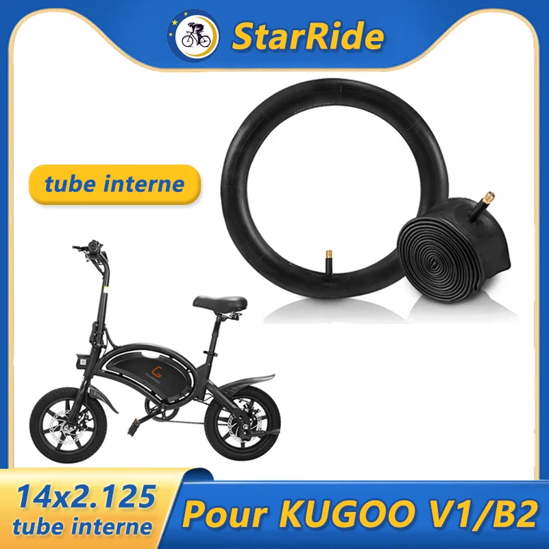 Chambre à Air Vélo électrique Chambre à Air VGEBY 16x2.125 - Valve