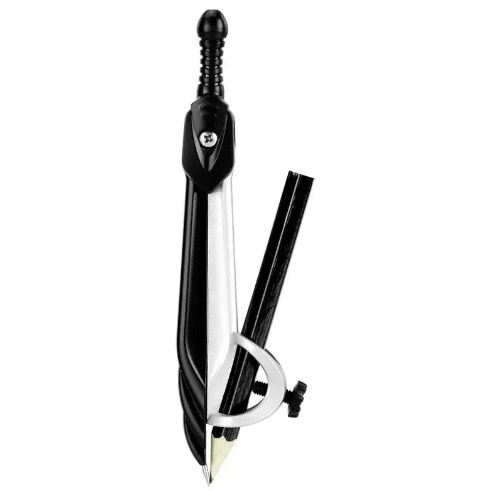 1-30cm 직경 가죽 게이지 조절 가능한 금속 도구 학생용 컴퍼스(상자 포함) 스..