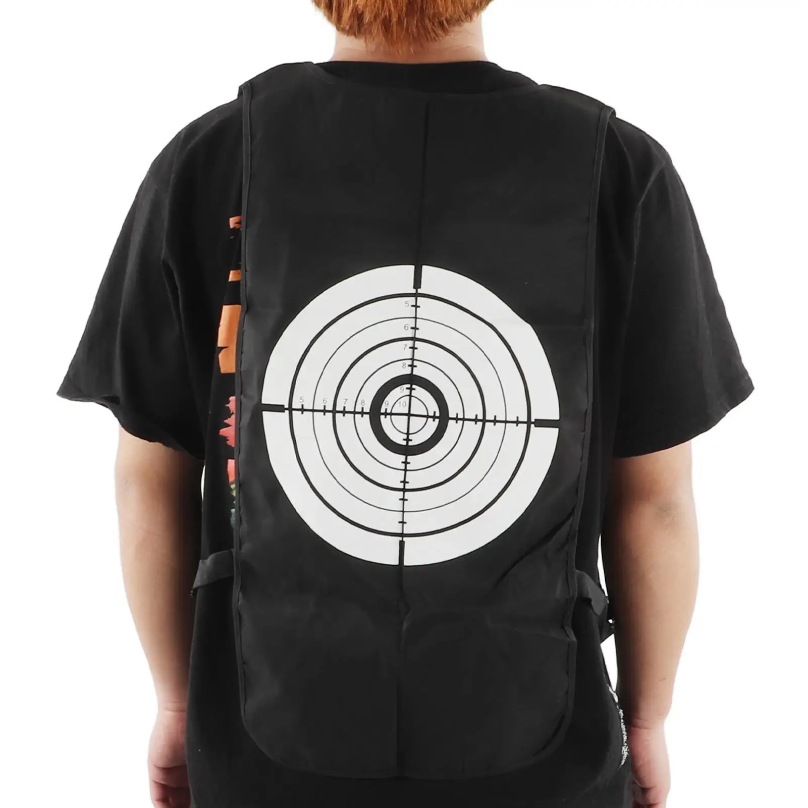 Water Activated Target Vest for Fun Water Fights &ndash; Comfortable Elastic Side Strap for Pool Parties & swimming Games