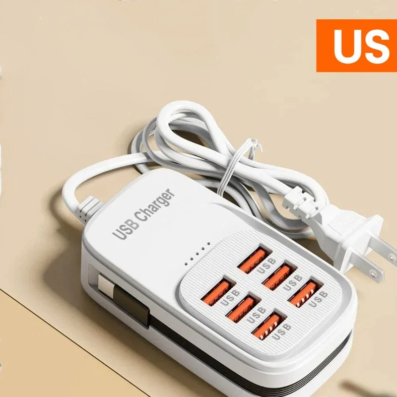 US White 6USB